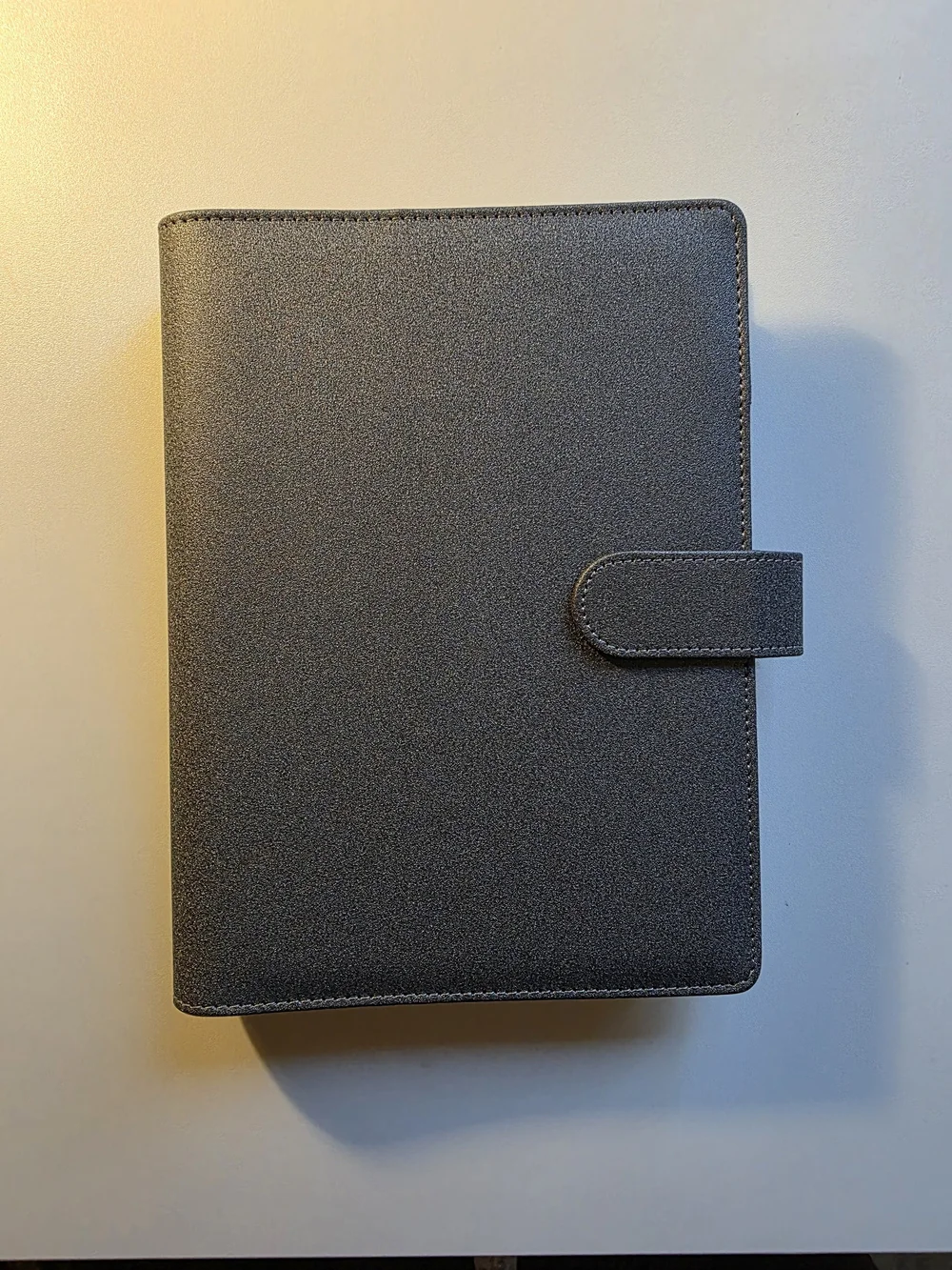 A5 Glitter Black Budget Planner Binder With 11 Sleeves